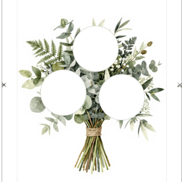 CUPCAKE BOX INSERT TEMPLATES Bouquet